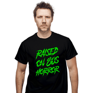 Shirts T-Shirts, Unisex / Small / Black Green Horror