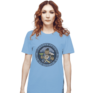 Shirts T-Shirts, Unisex / Small / Powder Blue Cactus Juice