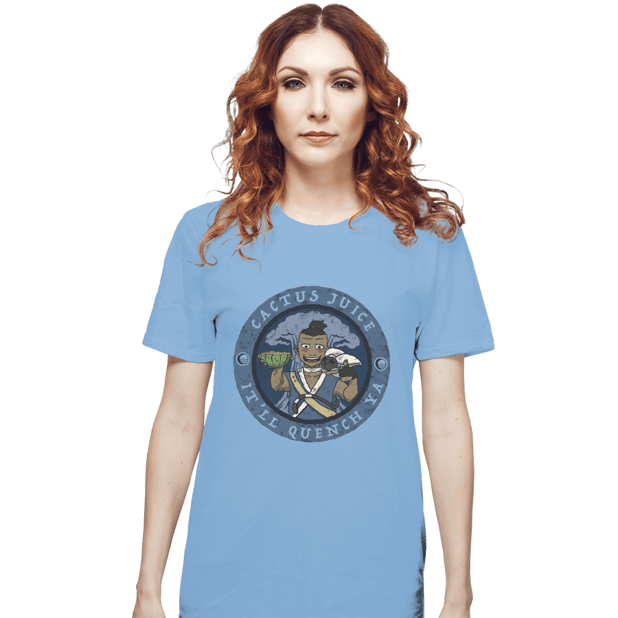 Shirts T-Shirts, Unisex / Small / Powder Blue Cactus Juice