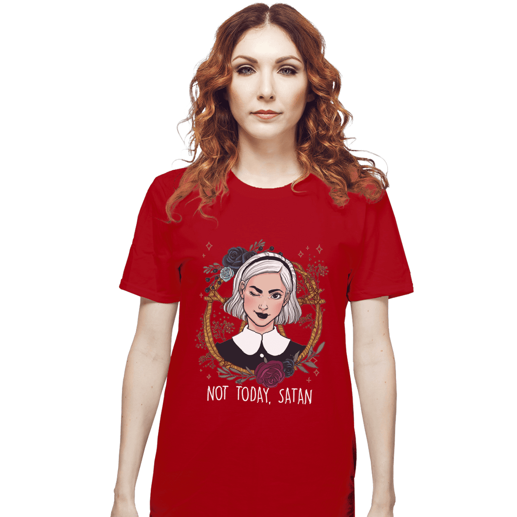 Shirts T-Shirts, Unisex / Small / Red Sabrina Not Today
