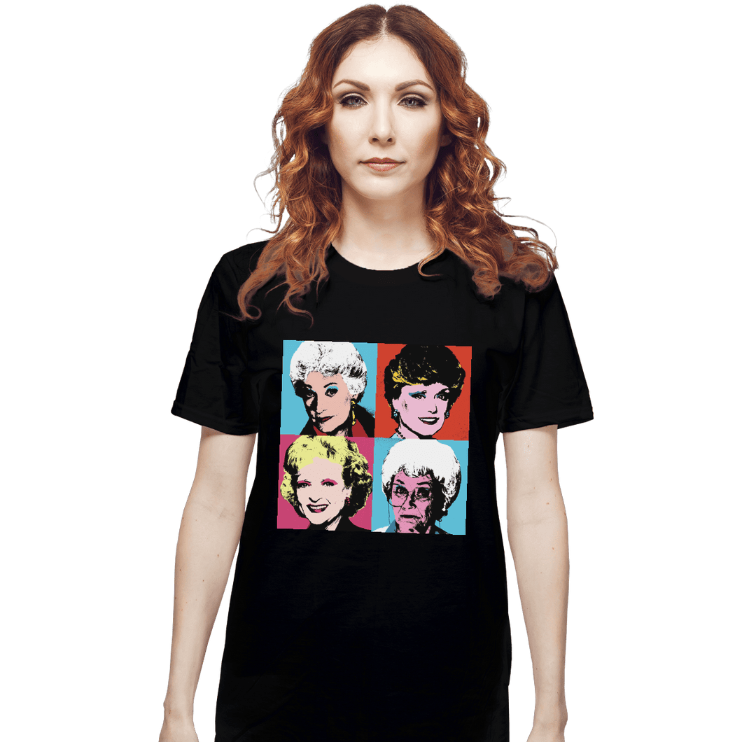 Shirts T-Shirts, Unisex / Small / Black Warhol Girls