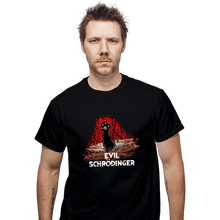 Load image into Gallery viewer, Secret_Shirts T-Shirts, Unisex / Small / Black Evil Schrödinger
