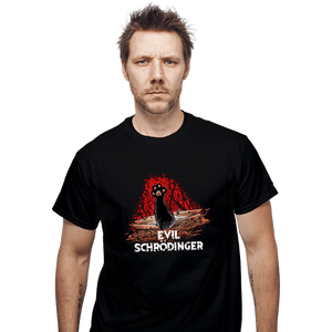 Secret_Shirts T-Shirts, Unisex / Small / Black Evil Schrödinger