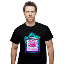 Load image into Gallery viewer, Daily_Deal_Shirts T-Shirts, Unisex / Small / Black Camp Counselors Wanted
