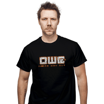 Daily_Deal_Shirts T-Shirts, Unisex / Small / Black 1 Way Out