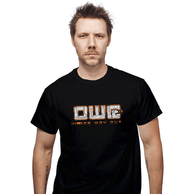 Daily_Deal_Shirts T-Shirts, Unisex / Small / Black 1 Way Out