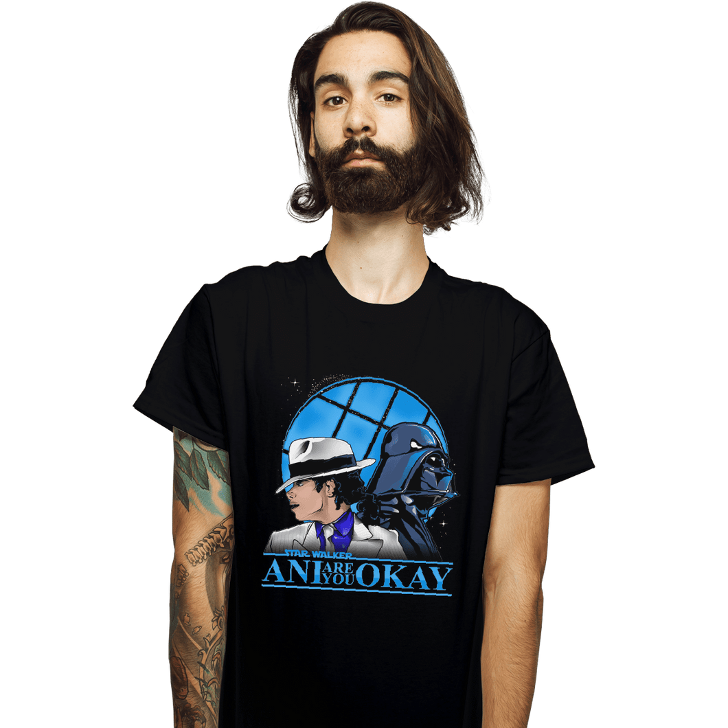 Shirts T-Shirts, Unisex / Small / Black Are You Ok Ani