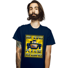 Load image into Gallery viewer, Daily_Deal_Shirts T-Shirts, Unisex / Small / Navy Be Kind Please Rewind
