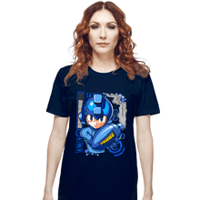 Load image into Gallery viewer, Secret_Shirts T-Shirts, Unisex / Small / Navy A Metal Hero
