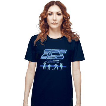 Shirts T-Shirts, Unisex / Small / Navy Running Man ICS Legends