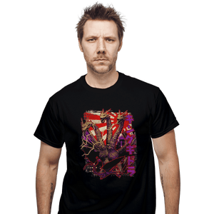 Shirts T-Shirts, Unisex / Small / Black Pop Ghidorah