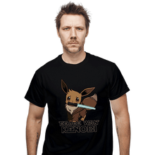 Load image into Gallery viewer, Secret_Shirts T-Shirts, Unisex / Small / Black Eevee Wan Kenobi Secret Sale
