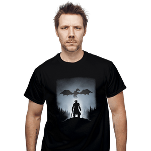 Shirts T-Shirts, Unisex / Small / Black Skyrim Dragon Hunting