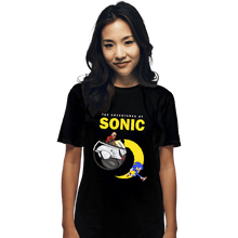 Load image into Gallery viewer, Secret_Shirts T-Shirts, Unisex / Small / Black Adventures Of Sonic
