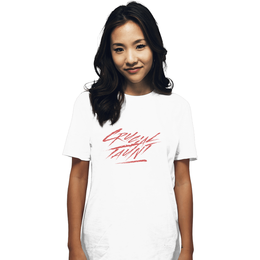 Shirts T-Shirts, Unisex / Small / White Crucial Taunt