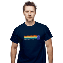 Load image into Gallery viewer, Secret_Shirts T-Shirts, Unisex / Small / Navy Through Time And Space

