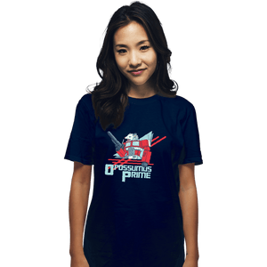 Shirts T-Shirts, Unisex / Small / Navy Opossumus Prime