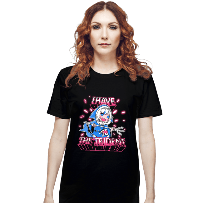 Shirts T-Shirts, Unisex / Small / Black Gawr Gura