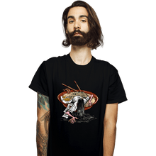 Load image into Gallery viewer, Secret_Shirts T-Shirts, Unisex / Small / Black Scary Bowl

