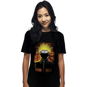 Shirts T-Shirts, Unisex / Small / Black Glitch Naruto