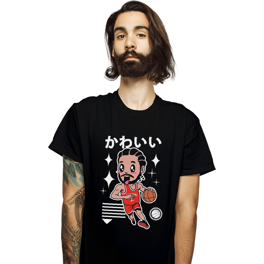 Shirts T-Shirts, Unisex / Small / Black Kawaii Leonard