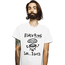 Load image into Gallery viewer, Secret_Shirts T-Shirts, Unisex / Small / White Hello Tarnished Dude
