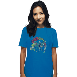 Shirts T-Shirts, Unisex / Small / Sapphire Gotham Grrrlz