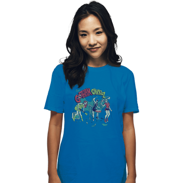 Shirts T-Shirts, Unisex / Small / Sapphire Gotham Grrrlz