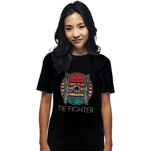 Shirts T-Shirts, Unisex / Small / Black Vintage Dark Fighters