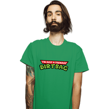 Load image into Gallery viewer, Secret_Shirts T-Shirts, Unisex / Small / Irish Green Teenage Dirtbag
