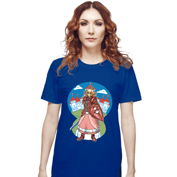 Daily_Deal_Shirts T-Shirts, Unisex / Small / Royal Blue Armored Princess