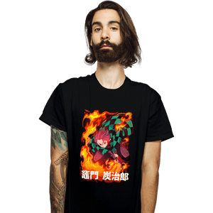 Shirts T-Shirts, Unisex / Small / Black Slayer Tanjiro