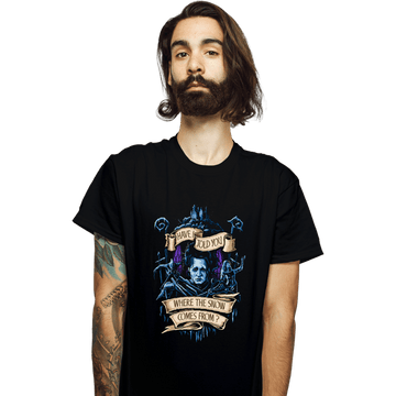 Daily_Deal_Shirts T-Shirts, Unisex / Small / Black Story About Snow