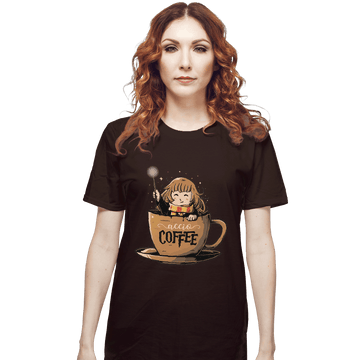 Shirts T-Shirts, Unisex / Small / Dark Chocolate Accio Coffee