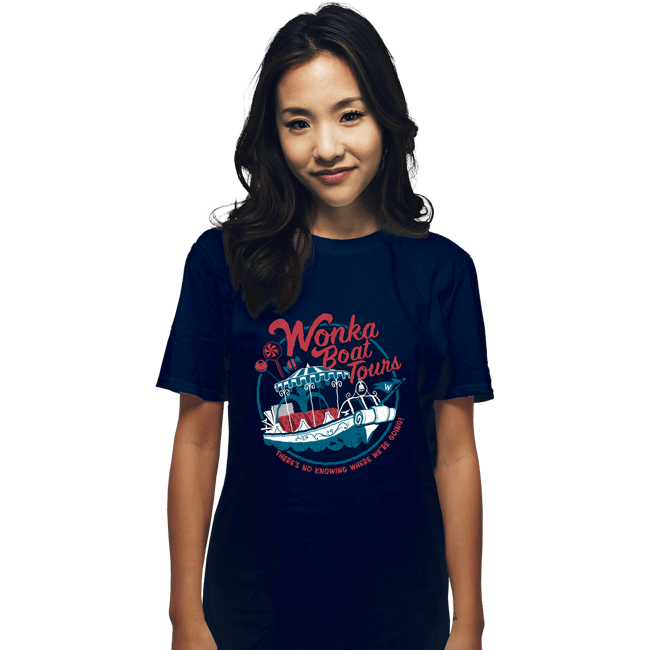 Secret_Shirts T-Shirts, Unisex / Small / Navy Wonka Boat Tours!