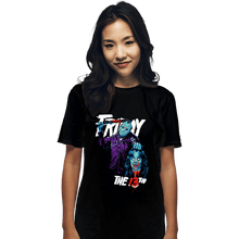 Load image into Gallery viewer, Secret_Shirts T-Shirts, Unisex / Small / Black Jason 13TH NES
