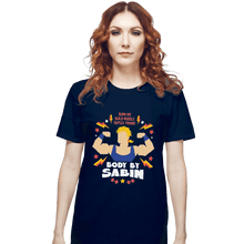 Load image into Gallery viewer, Shirts T-Shirts, Unisex / Small / Navy Body By Sabin
