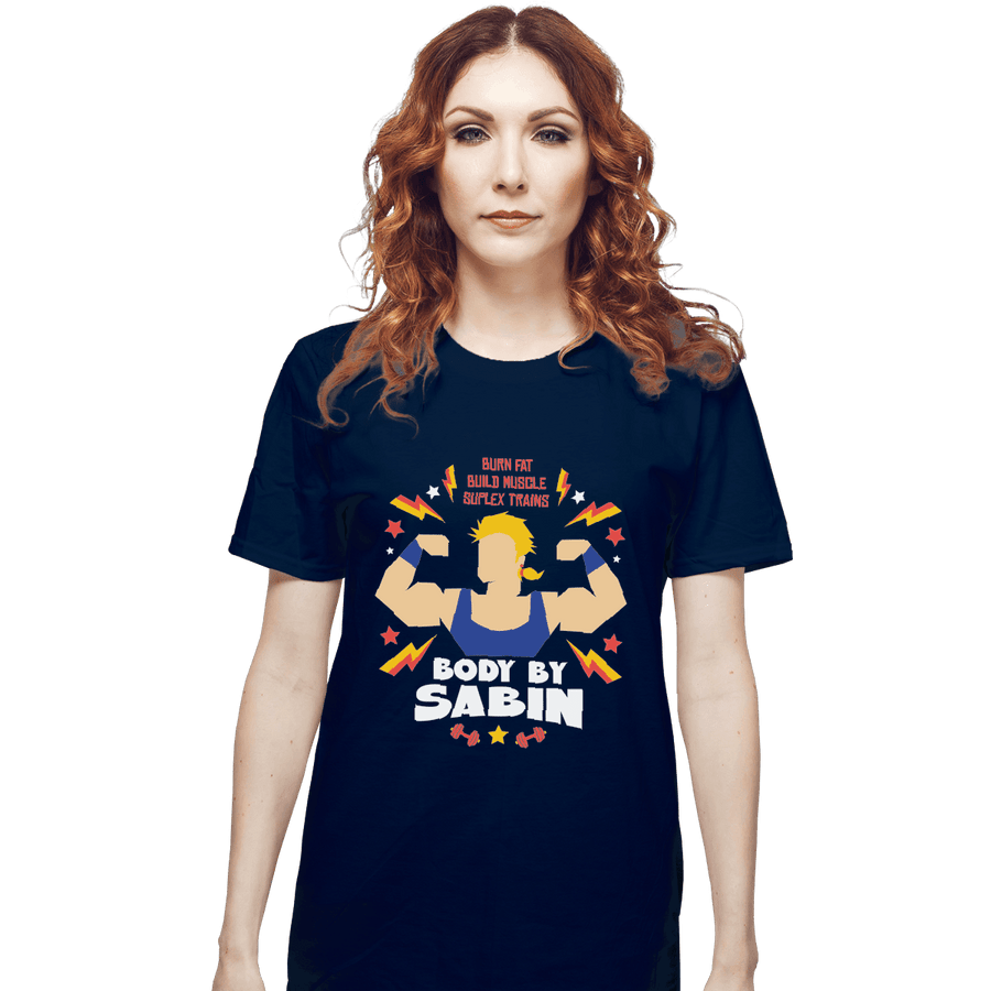 Shirts T-Shirts, Unisex / Small / Navy Body By Sabin