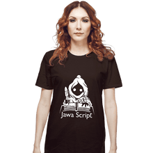 Load image into Gallery viewer, Shirts T-Shirts, Unisex / Small / Dark Chocolate Jawa Script
