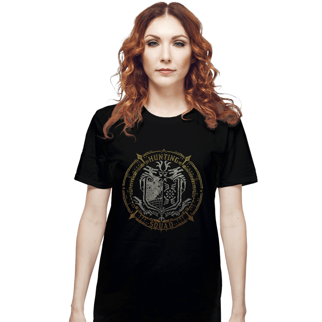 Shirts T-Shirts, Unisex / Small / Black Hunting Squad