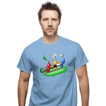 Load image into Gallery viewer, Shirts T-Shirts, Unisex / Small / Powder Blue Pikmin Who
