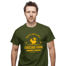 Load image into Gallery viewer, Shirts T-Shirts, Unisex / Small / Military Green Chocobo Farm
