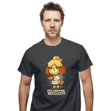 Load image into Gallery viewer, Shirts T-Shirts, Unisex / Small / Charcoal Isabelle Coffee

