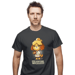 Shirts T-Shirts, Unisex / Small / Charcoal Isabelle Coffee