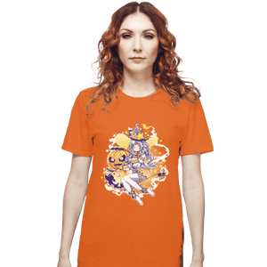 Shirts T-Shirts, Unisex / Small / Orange Pumpkin Spice Witch