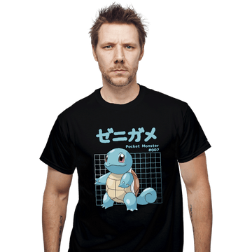 Sold_Out_Shirts T-Shirts, Unisex / Small / Black Squirtle X-Ray