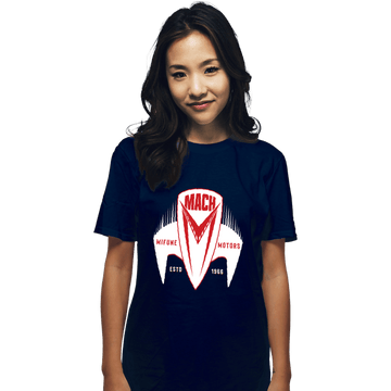 Daily_Deal_Shirts T-Shirts, Unisex / Small / Navy Mach 5 Mifune Motors