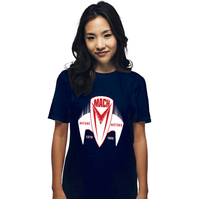 Daily_Deal_Shirts T-Shirts, Unisex / Small / Navy Mach 5 Mifune Motors