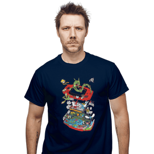 Shirts T-Shirts, Unisex / Small / Navy 3rd Gen
