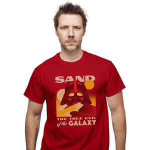 Shirts T-Shirts, Unisex / Small / Red Sand, The True Evil Of The Galaxy